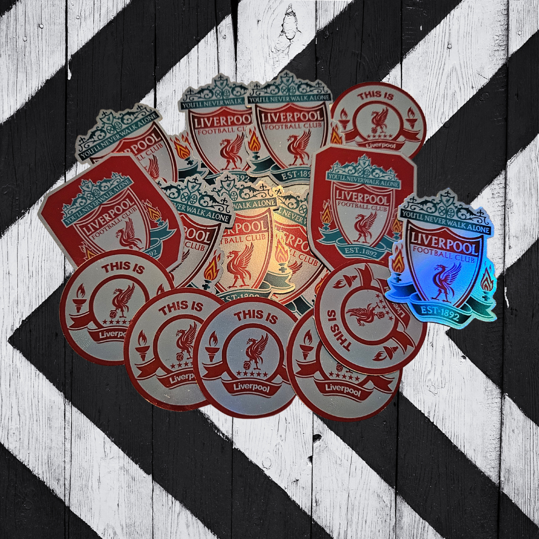 Liverpool holographic stickers