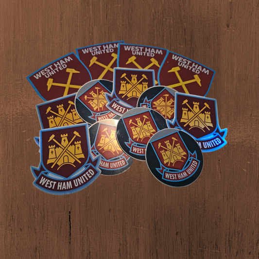 west ham united holographic stikers