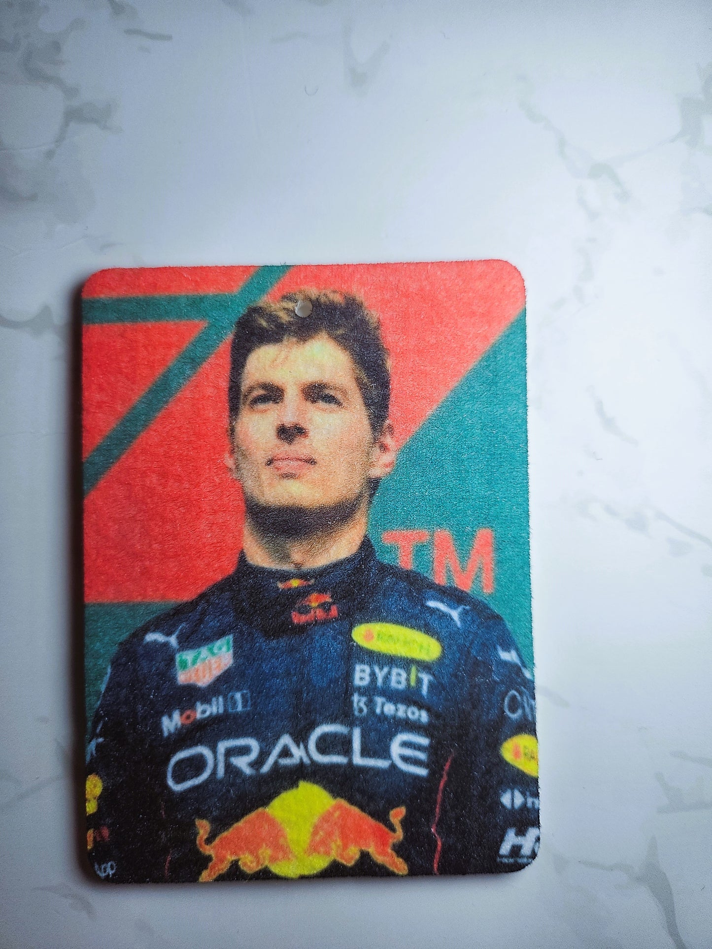 2 F1 REDBULL,MAX VERSTAPPEN, Car Air Freshener Double Sided, various scents