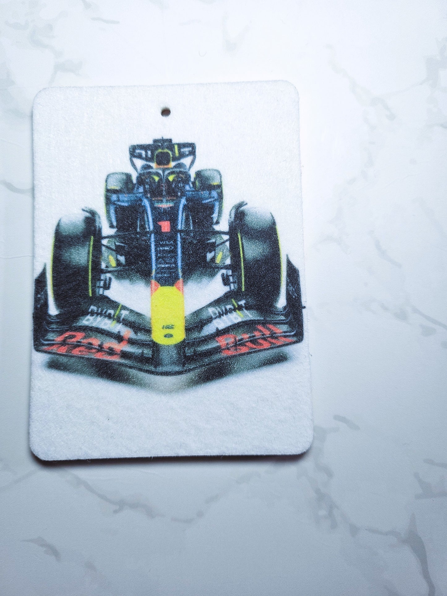 2 F1 REDBULL,MAX VERSTAPPEN, Car Air Freshener Double Sided, various scents