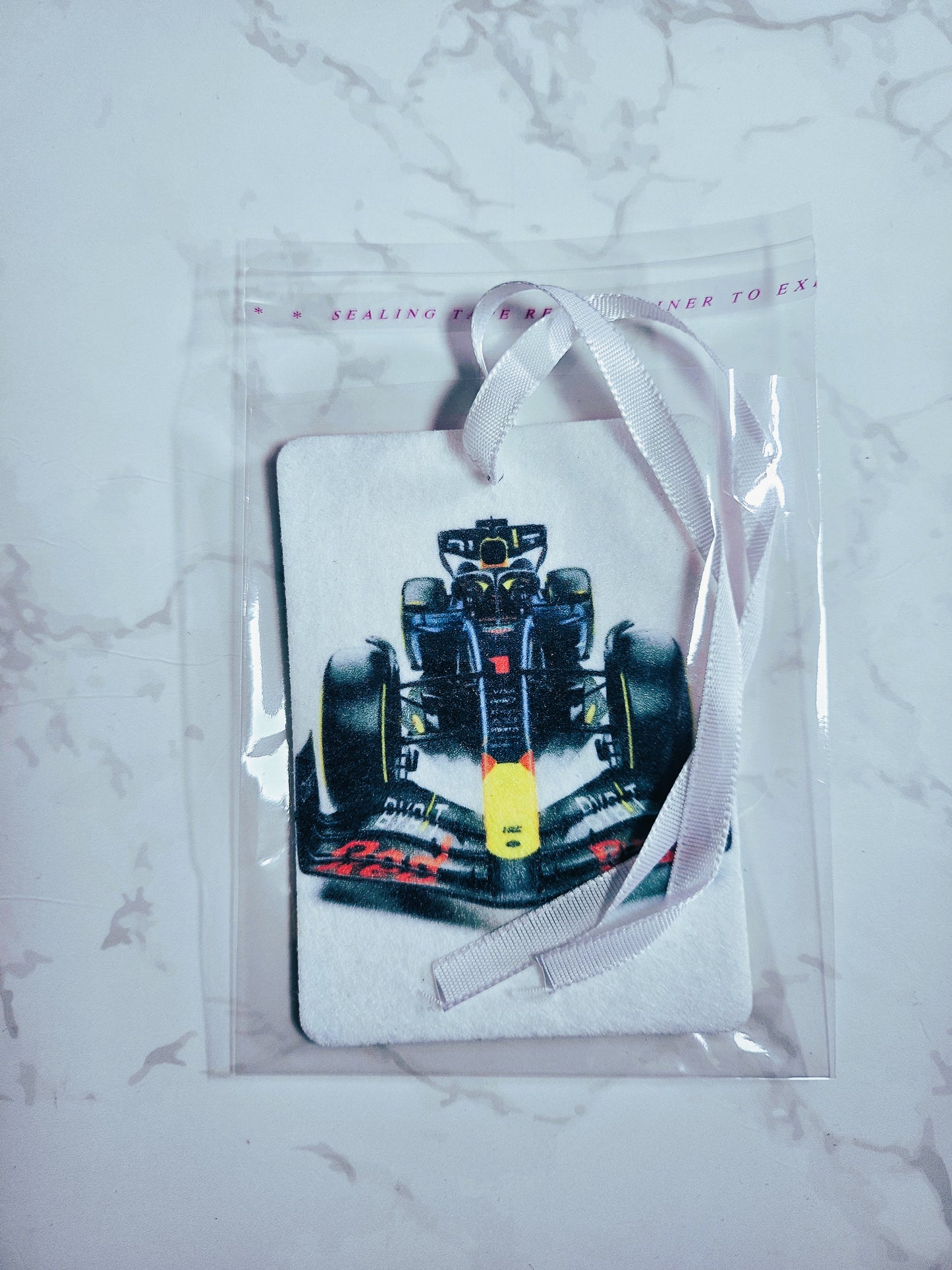 2 F1 REDBULL,MAX VERSTAPPEN, Car Air Freshener Double Sided, various scents