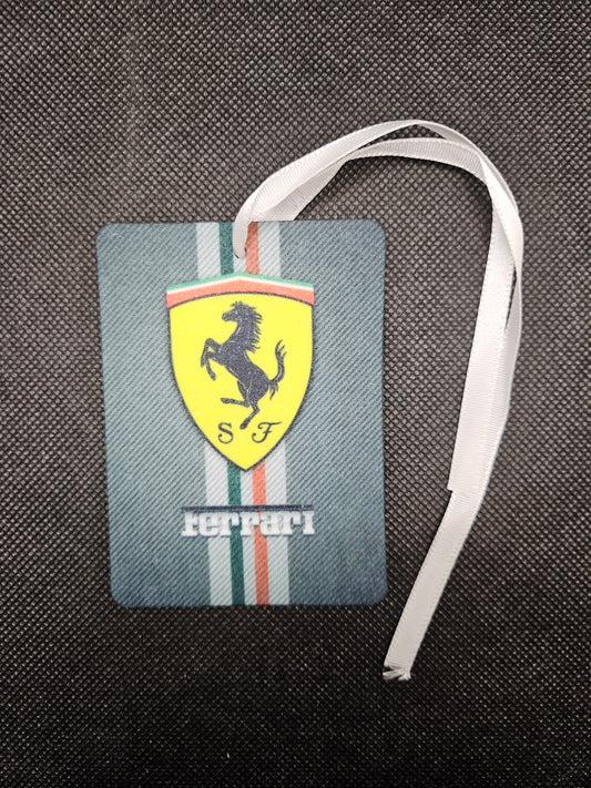 2 FERRARI Car Air Freshener Double Sided, various scents