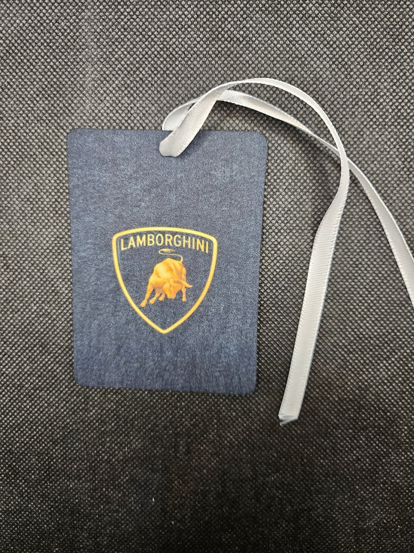 2 LAMBORGHINI Car Air Freshener Double Sided, various scents