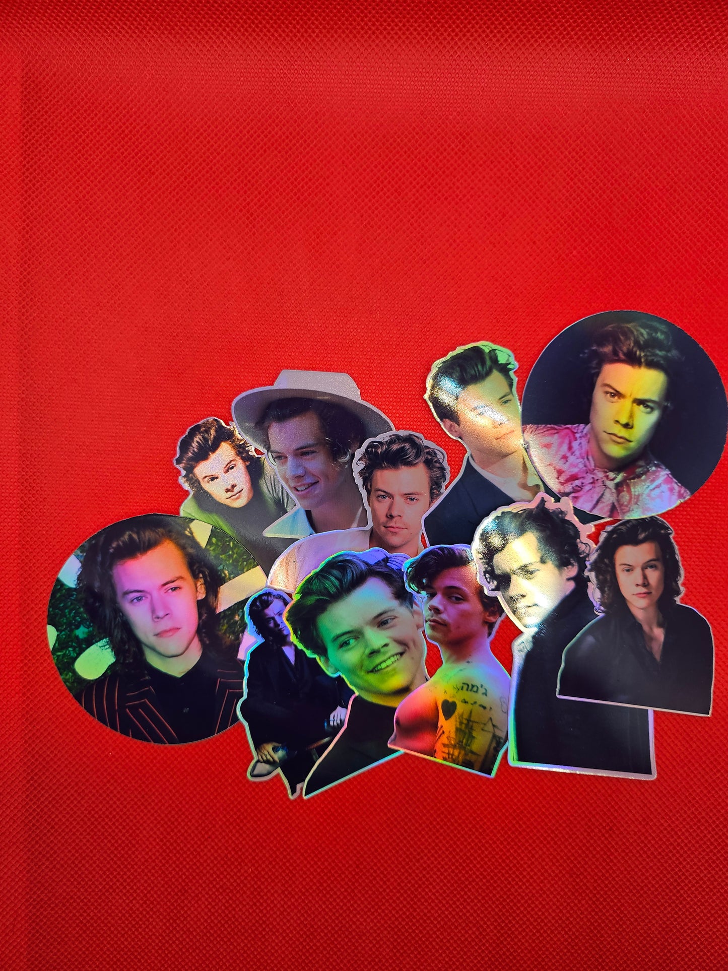 harry styles holographic stickers