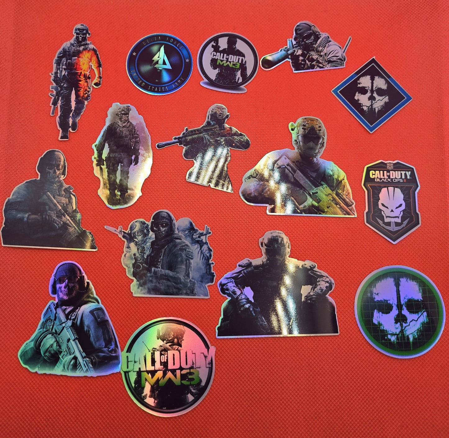 Call of Duty Stickers – Perfect for Gamers & Fans