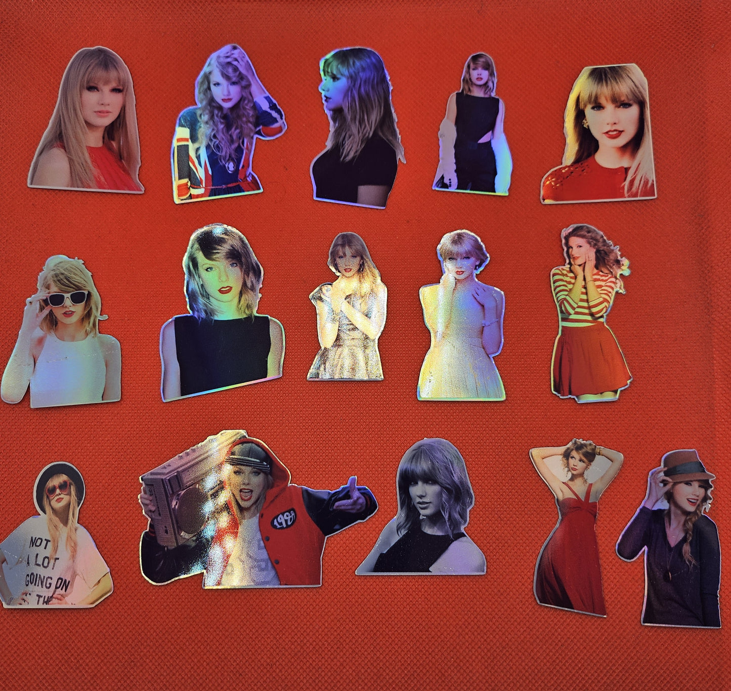 Taylor swift holographic stickers