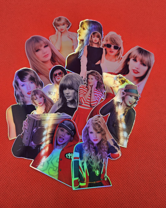 Taylor swift holographic stickers