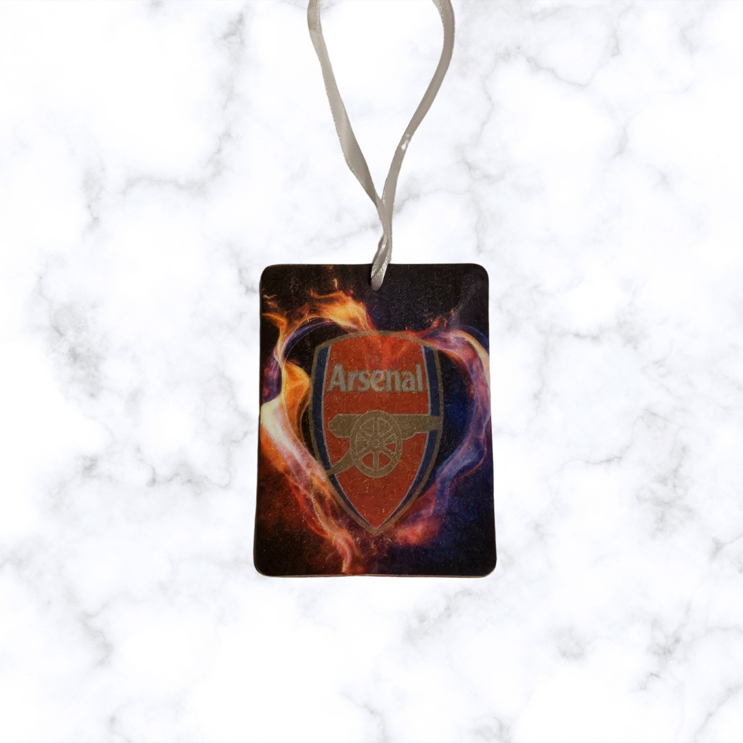 2 ARSENAL Air Freshener Double Sided, various scents