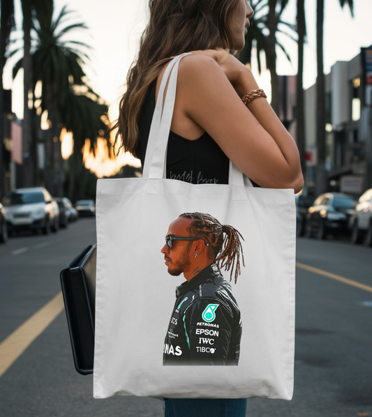 Tote bag Lewis Hamilton