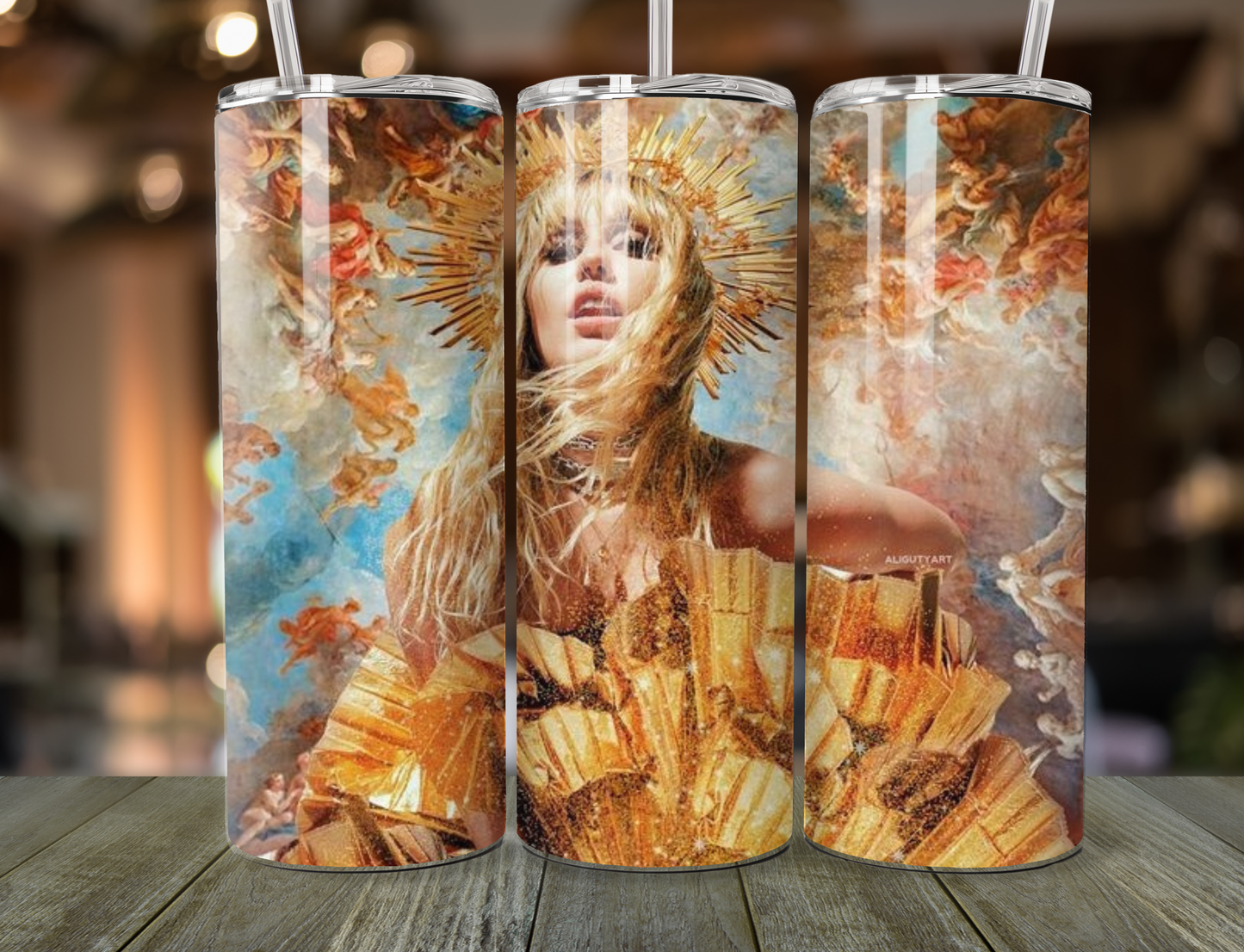 Miley Cyrus Tumbler - 20 oz with Straw: Stylish Hydration Companion