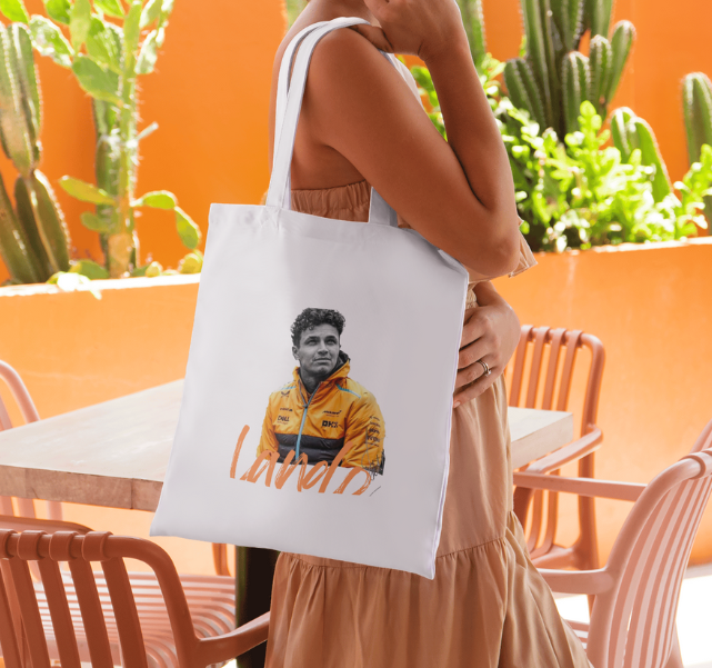 Tote bag Lando Norris