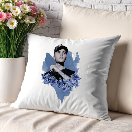 Justin Bieber Cushion Cover 40x40 cm - Stylish Home Decor for Beliebers!